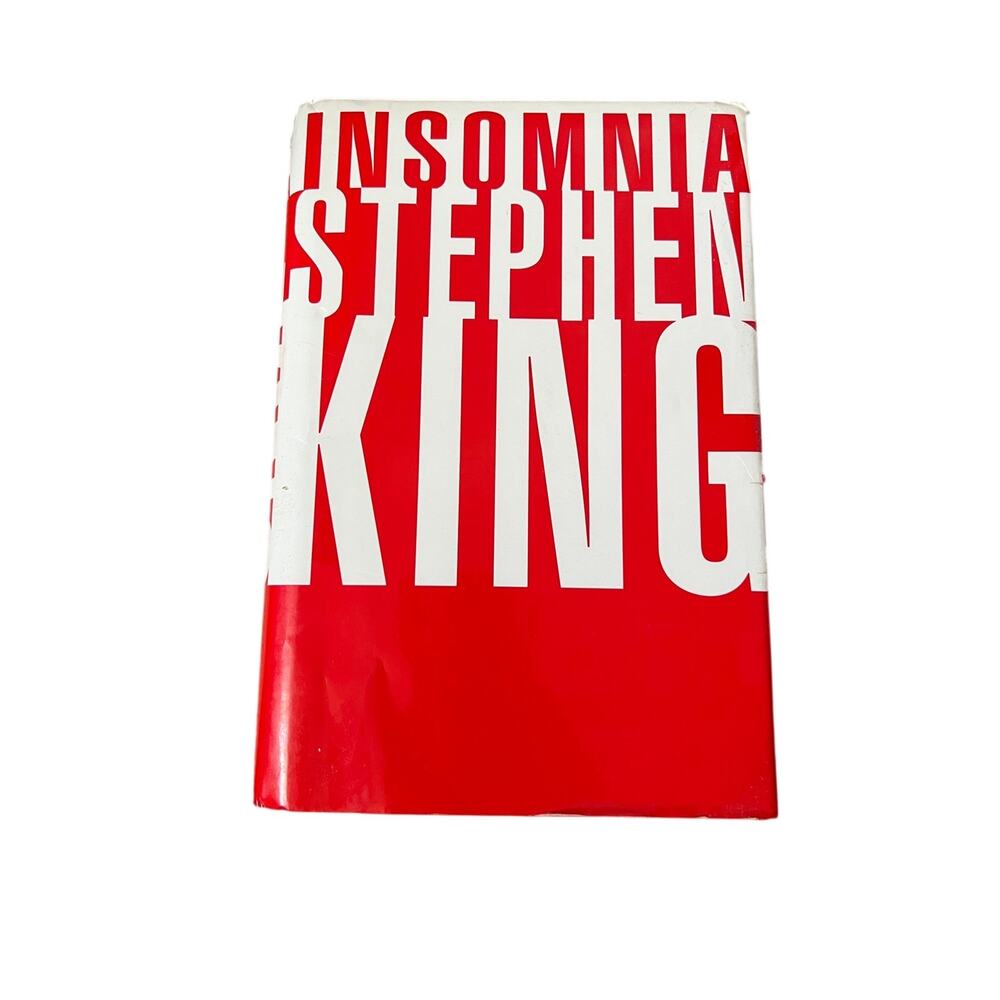 Stephen King Insomnia Hardcover 1994 True 1st Edition 1st Printing Viking HCDJ